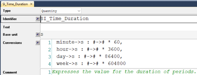 SI_Time_Duration quantity showing the updated conversions
