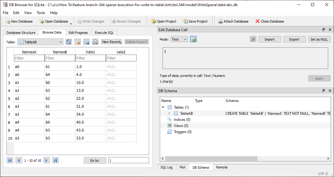 db browser for sqlite attach database