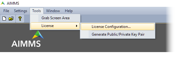 license-config